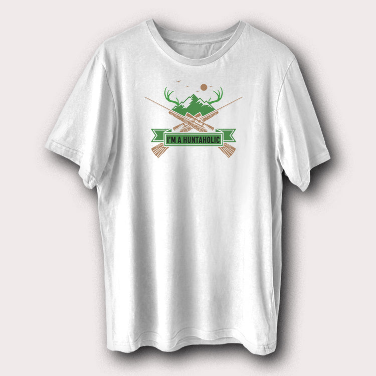 I'm A Huntaholic Hunting Hunters Men's T-Shirt