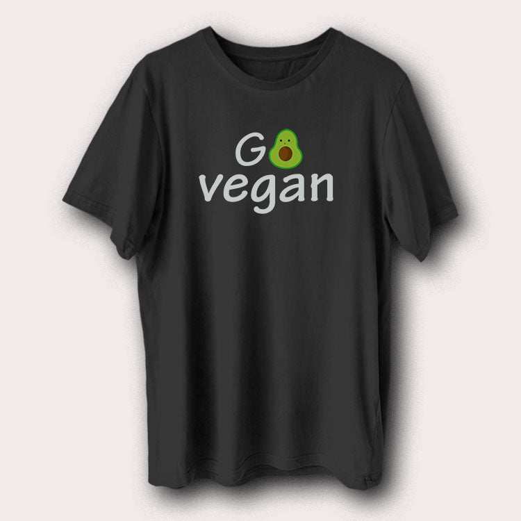 Go Vegan Vegetarian Animal Lover Men's T-Shirt