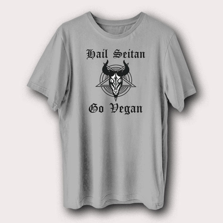 Hail Seitan Go Vegan Vegetarian Men's T-Shirt