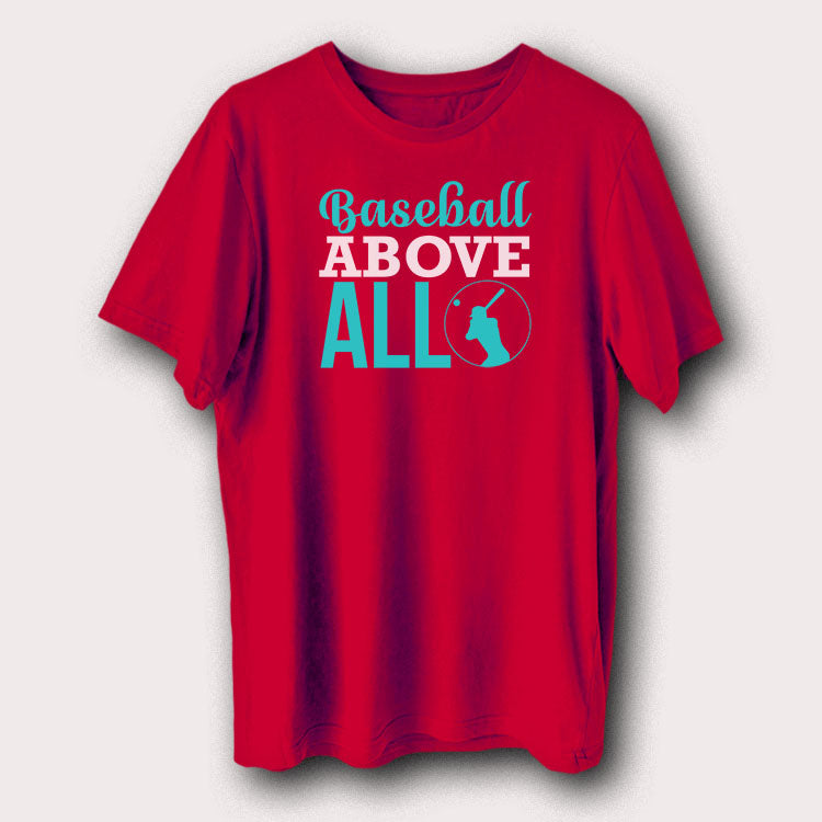 Baseball Above All Baseball Player Men's T-Shirt