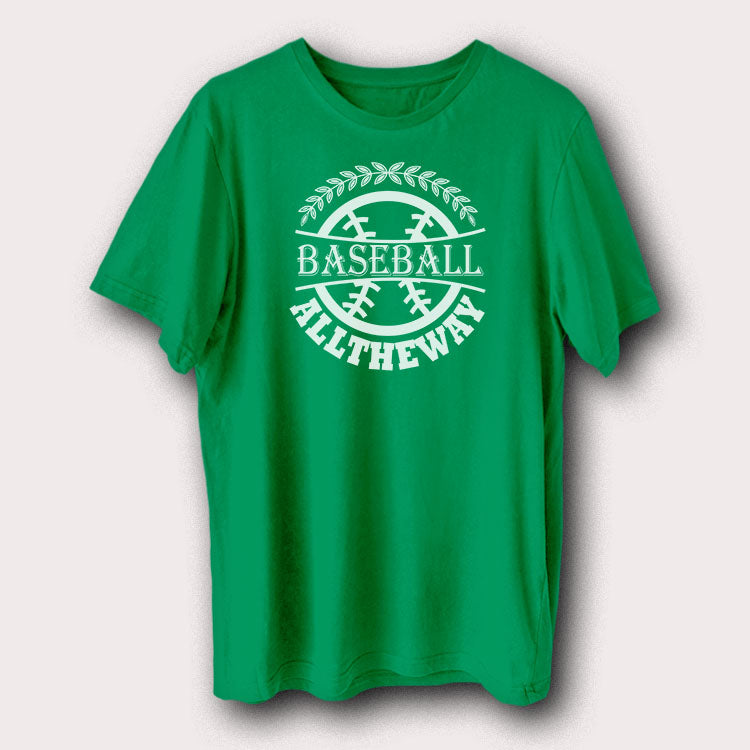 Baseball All The Way Baseball Player Men's T-Shirt