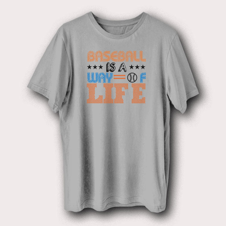 Baseball Is A Way Of Life Baseball Player Men's T-Shirt