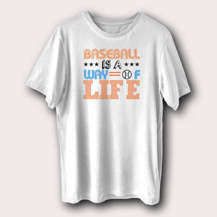 Baseball Is A Way Of Life Baseball Player Men's T-Shirt