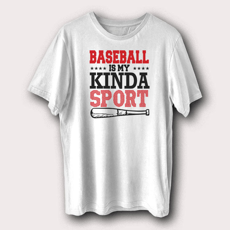 Baseball Is My Kinda Sport Baseball Fan Men's T-Shirt