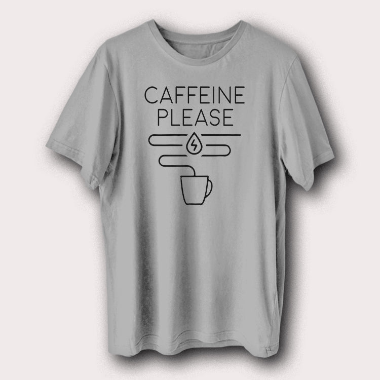 Caffeine Please Coffee Cup Coffee Lover Men's T-Shirt