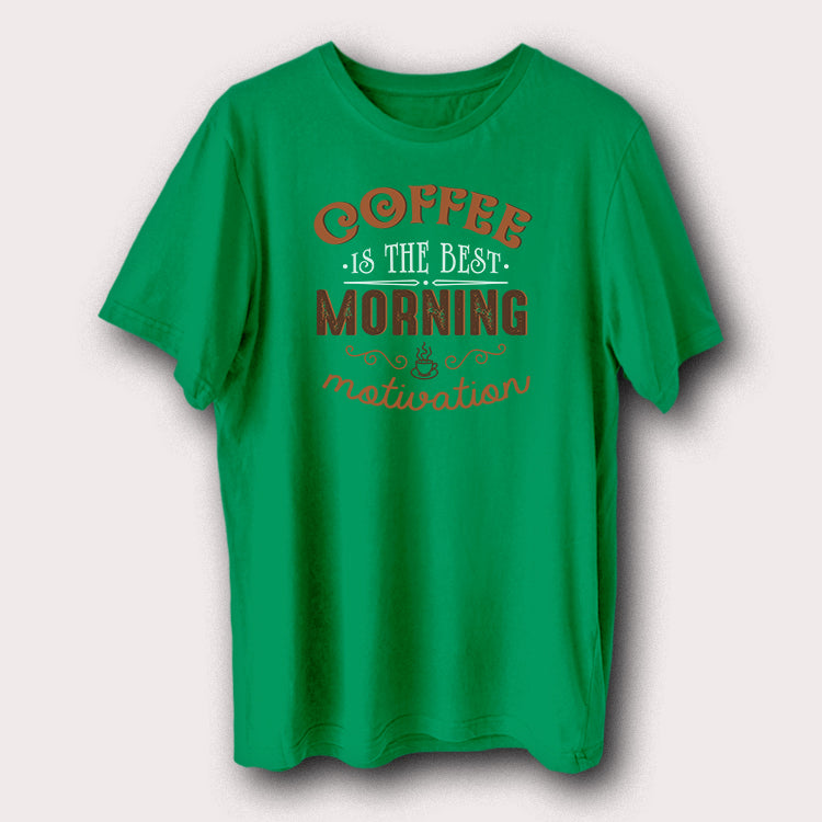 Coffee Is The Best Morning Motivation Coffee Lover Men's T-Shirt