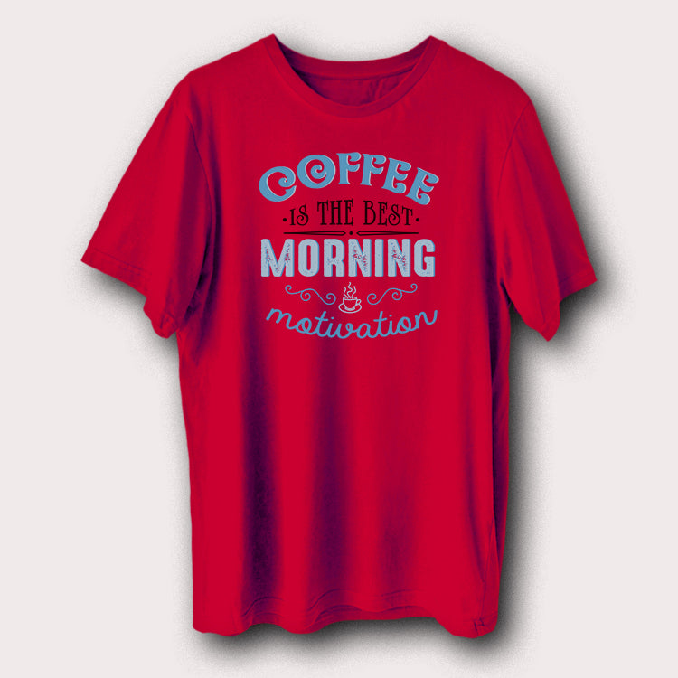Coffee Is The Best Morning Motivation Coffee Lover Men's T-Shirt