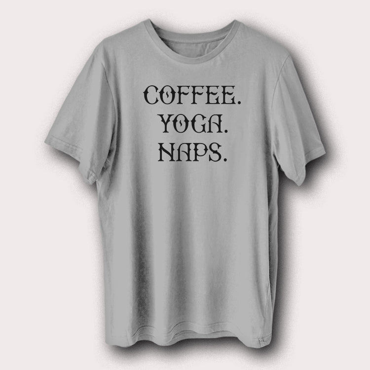Coffee Yoga Naps Coffee Lover Men's T-Shirt