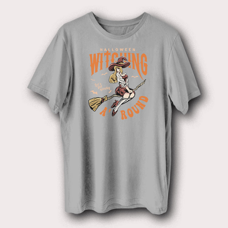 Halloween Witching A’ Round Lets Get Spooky Halloween Men's T-Shirt