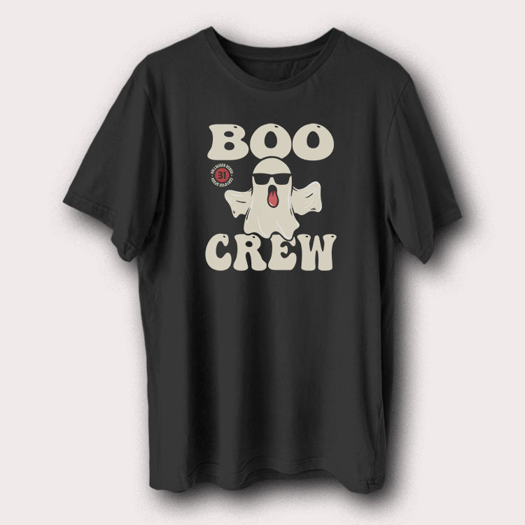 Boo Crew Ghost Funny Halloween Men's T-Shirt