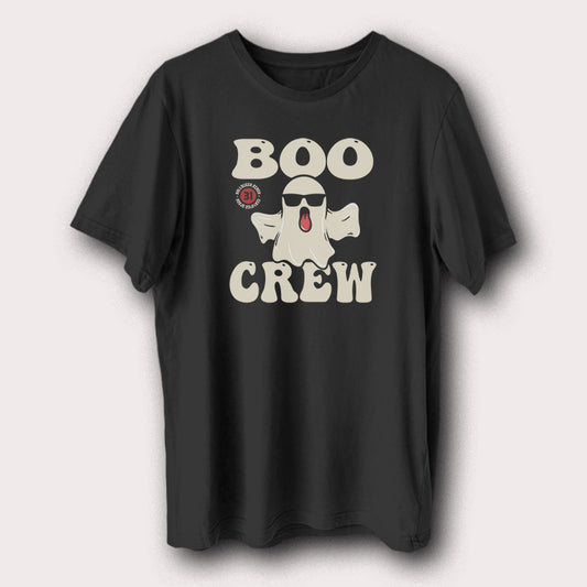 Boo Crew Ghost Funny Halloween Men's T-Shirt