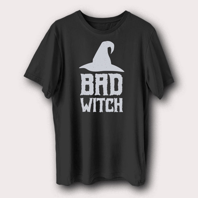 Bad Witch Hat Halloween Men's T-Shirt