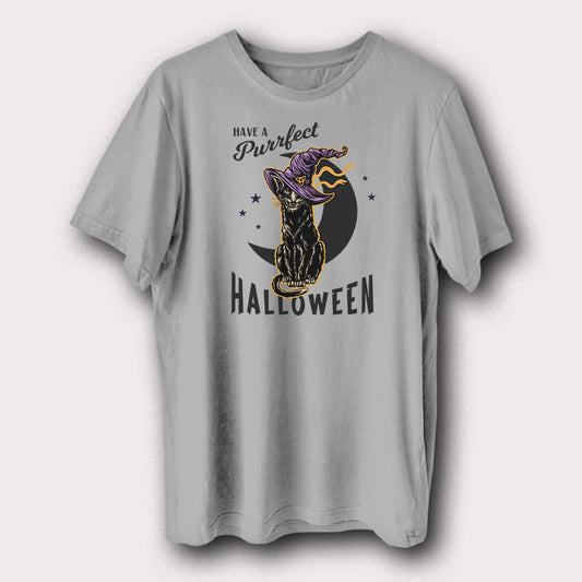 Have A Purrfect Halloween Scary Cat Halloween Men's T-Shirt