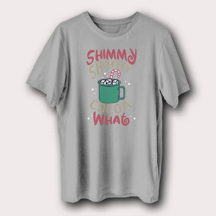 Shimmy Shimmy Cocoa What Funny Christmas Day Xmas Santa Men's T-Shirt