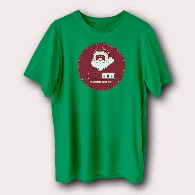 Christmas Loading Christmas Day Xmas Santa Claus Men's T-Shirt
