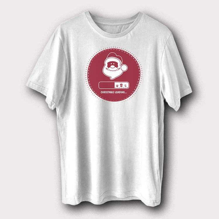 Christmas Loading Christmas Day Xmas Santa Claus Men's T-Shirt