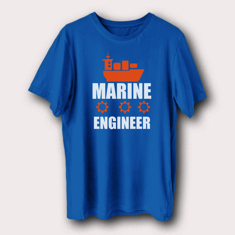 Marine Engineer Ship Working Engineering Men's T-Shirt