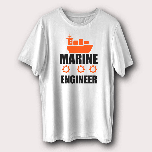 Marine Engineer Ship Working Engineering Men's T-Shirt